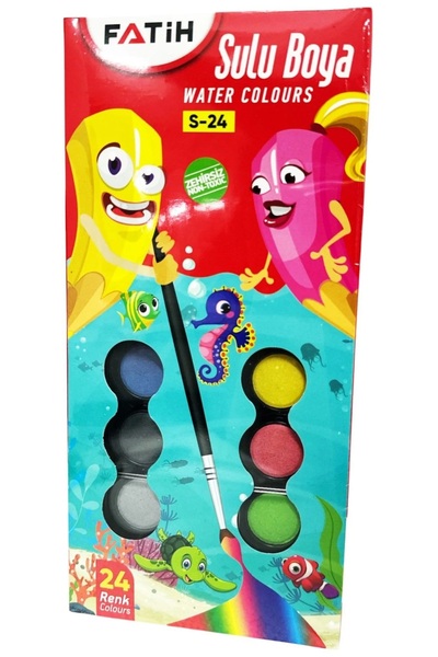 BATS 24'LÜ BOYA SETİ 24X4-KEÇELİ KALEM 24'LÜ-KURU BOYA 24'LÜ-PASTEL BOYA 24'LÜ-SULU BOYA 24'LÜ