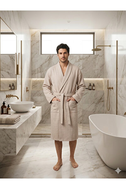 nf natural fabrica Design Cotton of Piqué Bathrobes (Summer-Winter)