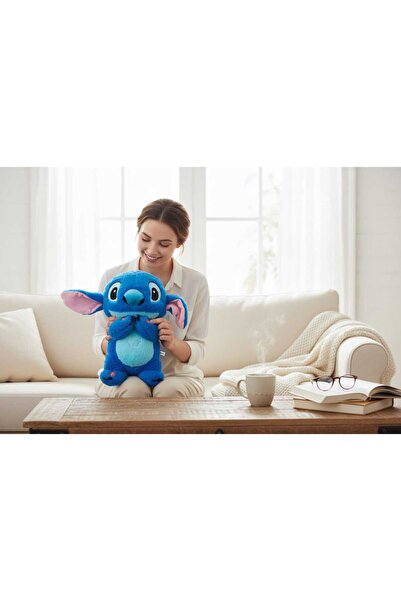 dobes Nefes Alan Uyku Arkadaşı Peluş Sesli Işıklı Kulakları Hareketli Yumuşac...