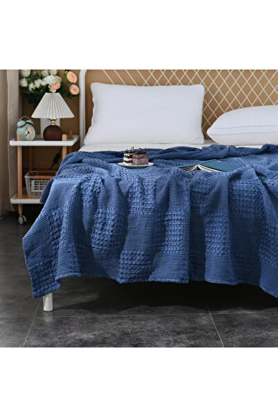 Donetella Cotton Waffle Blanket, 140x200, Soft, Lightweight Waffle Weave Bed ...