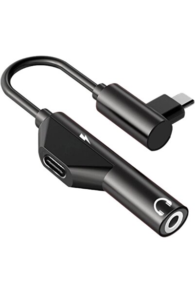 Alfais 6029 Usb Type C To 3.5mm Çevirici Dönüştürücü Adaptör Kulaklık Aux Ses...