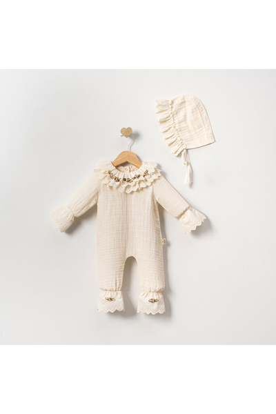 Hülya's MIND Natural Gullu Muslim Girls' Jumpsuit