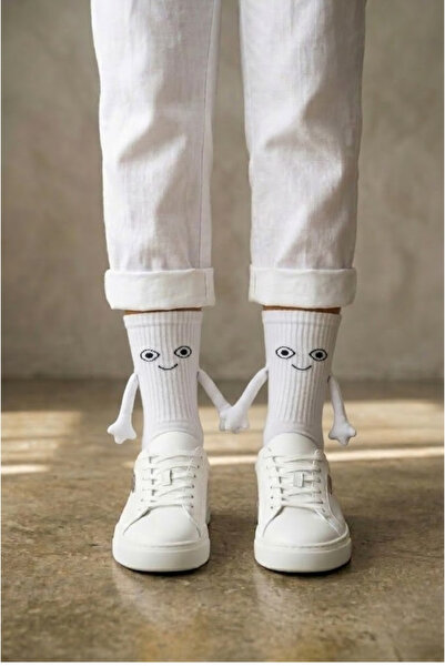 Esinti Hand-Holding, Hand-Grabbing, Magnetic Friendship Socks, Single Pair of...