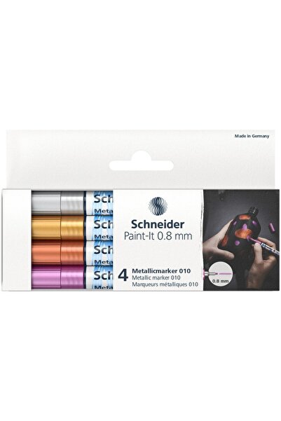 SCHNEIDER Paint-It 010 0.8 mm Metallic Marker Set 1