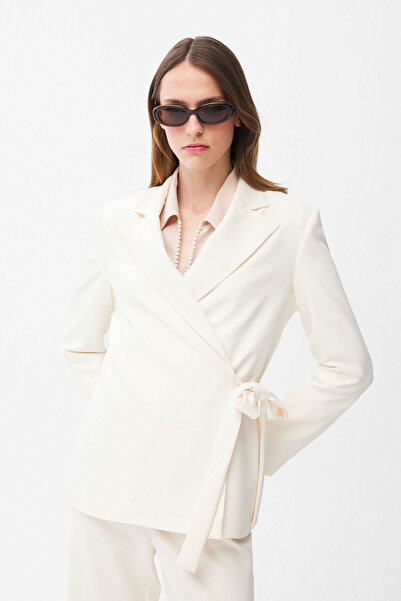 adL Yandan Bağlamalı Ceket