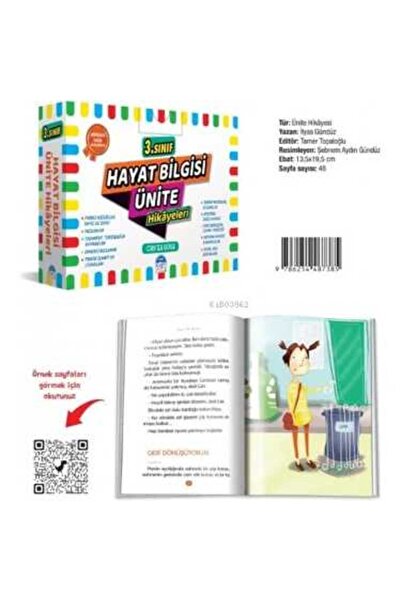 Martı Yayınları Marti 3. Class Life Knowledge Unit Stories