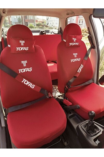 labaxe 8-Piece Auto Cover Set Service Cover (Front+Rear, 2 Neck Covers Pillow...