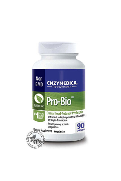 Enzymedica كبسولات برو-بيو 90S