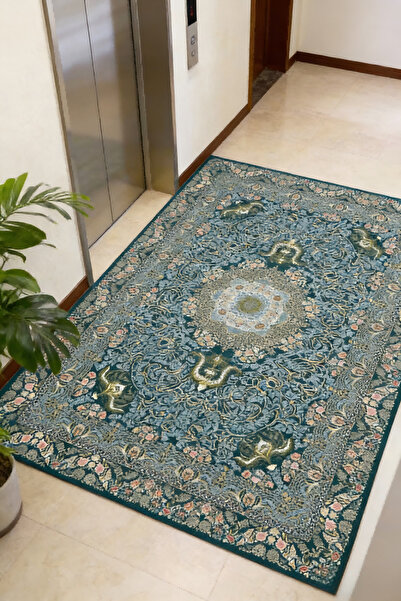 Najm Bayt Mashine washable Carpet - Non-slip Carpet For Living Room Bedroom O...