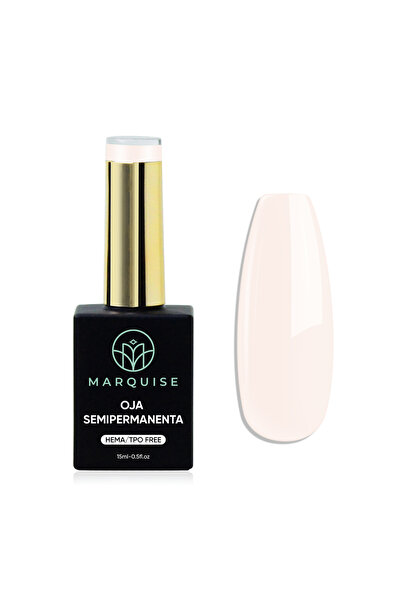 delis Semi-permanent nail polish HEMA/TPO FREE, Marquise, Nude LTS04, 15 ml