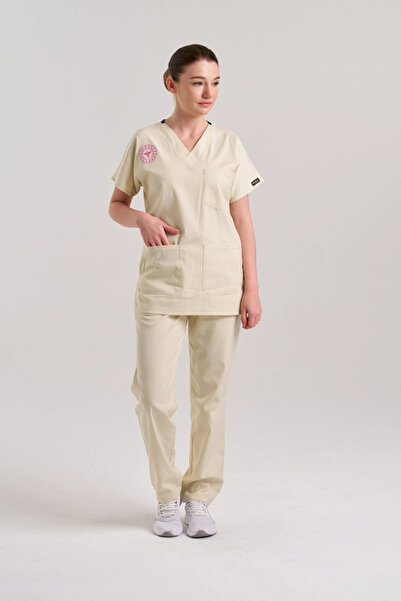 Moodamedikal Teknisyen-Tekniker -Tıbbi Sekreter Forması Scrubs Likralı Takım ...