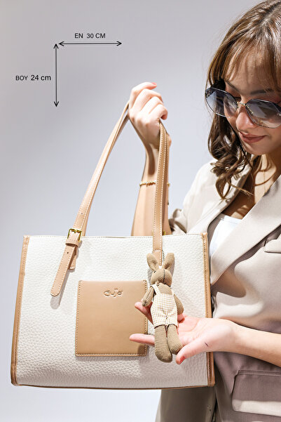 Guja Soft-Textured top part Zip Detail adjustable strap charm gift imported d...