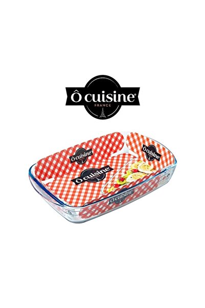 OCUİSİNE FRANCE Ocuisine® 2.6L Rectangle Roaster - French-Made Borosilicate G...