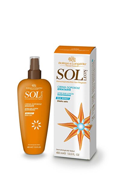 leon لوشن سول المرطب بعد التعرض للشمس بتأثير حرير 400 مل