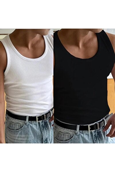 Livik Мъжка тениска с якичка за вдигане на тежести, с тясна кройка, с ластик ...