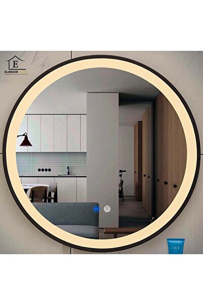 Elindor ®   Στρογγυλός Καθρέφτης Τοίχου, Αντιθαμβωτικός, Χωρίς Πλαίσιο, Ιδανι...