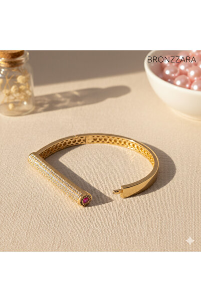 GenelTedarik PREMİUM FULL DİAMOND DETAYLI KELEPÇE BİLEZİK