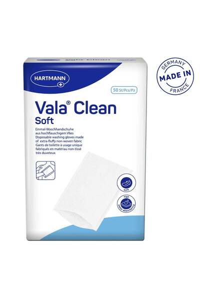 VALA VALACLEAN DISPOSABLE WASHING GLOVES SOFT 50'S