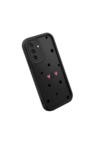 ucuc Samsung Galaxy A17/A26 Compatible Black Silicone Case Shockproof with Camera Protection