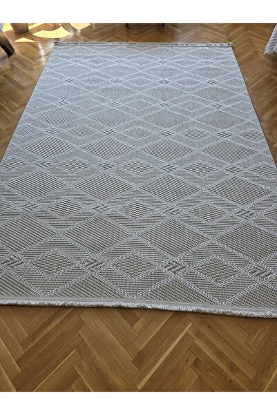 ANUTYA HOME Bordürlü Sisal Bej Krem İskandinav Extra Yumuşak Özel Kesim Kolay...