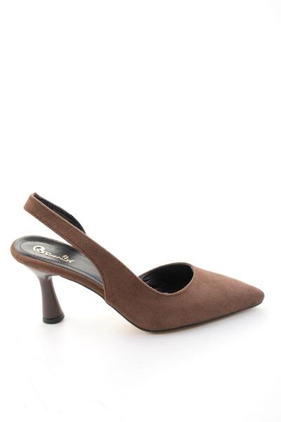 Bambi Kahve Kadın Klasik Topuklu Ayakkabı K01980056072