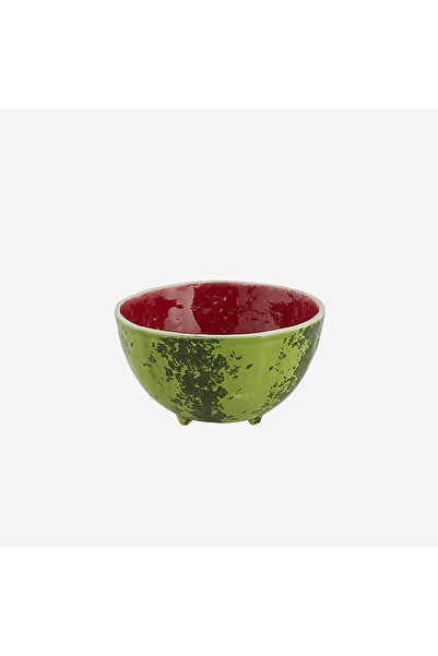 Bordallo Pinheiro Watermelon Green Ceramic Soup Bowl 13 cm