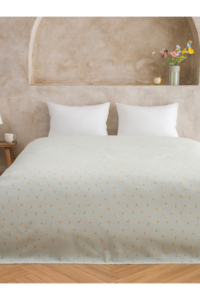 LC Waikiki Papatya Patterned 100% Cotton Double Piqué