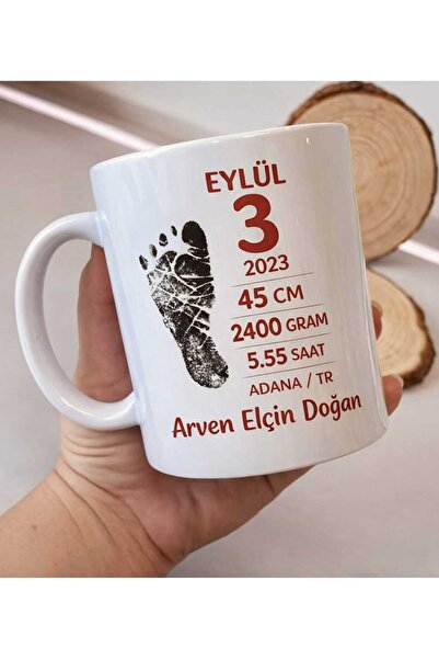 kişiselleştirilmiş hoşgeldin bebek kupa bardak