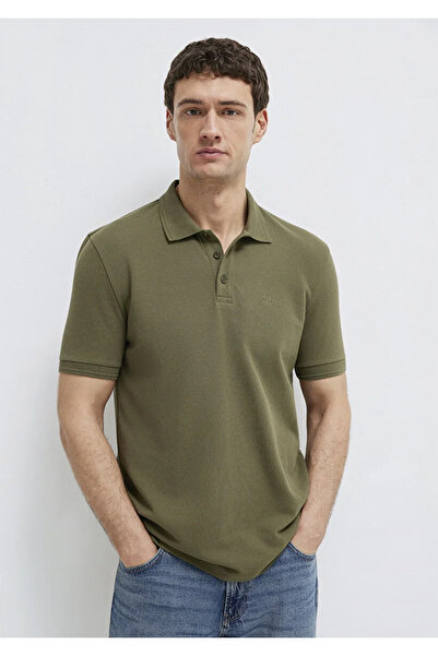 Mavi Men's M064946-71543 Polo Shirt Olive Night Green