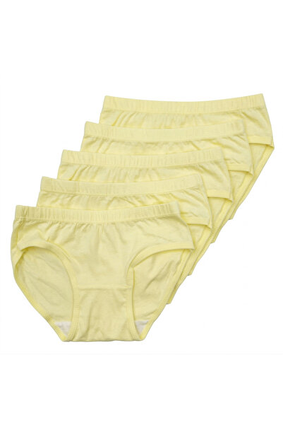 Bidani Essential Everyday Comfort Panties – 5 Packs Yellow - 2Y to 7Y