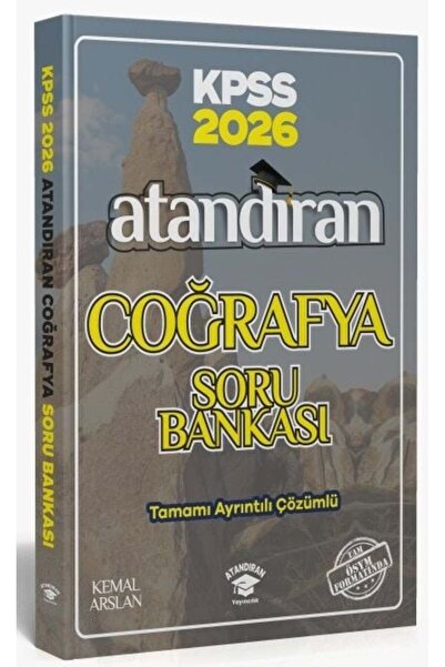 CBA Akademi Atandıran 2026 KPSS Coğrafya Soru Bankası Çözümlü - Kemal Arslan ...