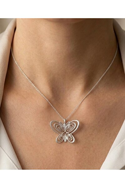 RM Bijuteri Innocence Museum Füsun Butterfly Necklace