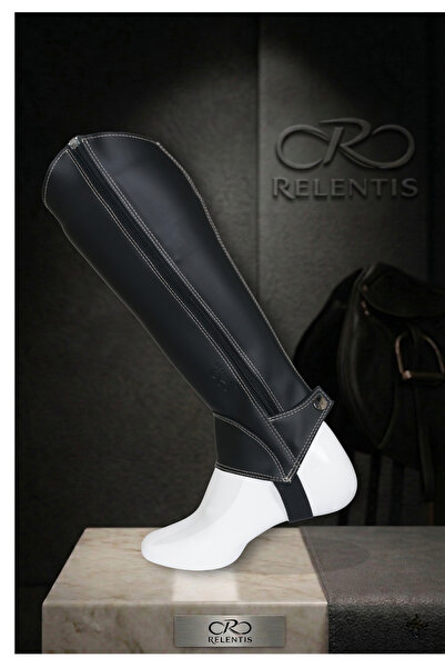 Relentis Binicilik Çepsi At Biniciliği Siyah Çeps Kadın/Erkek / L-Beden