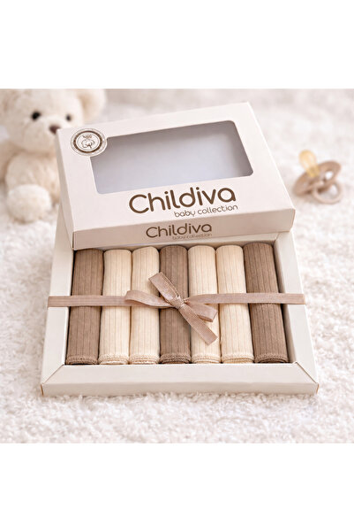 Happy Baby Butik Childiva 100% Cotton 7-Pack Corded Fabric Combed Cotton Baby...