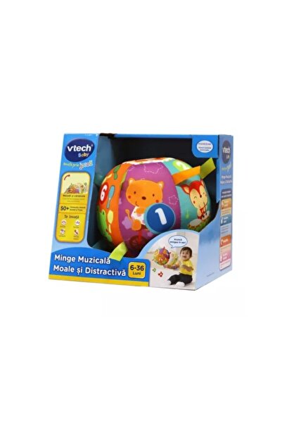 VTech Baby Minge muzicala moale si distractiva, 6-36 luni
