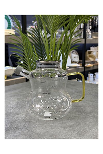 Doğudeko Lüx Borosilikat Cam Yağlık 1000 ML