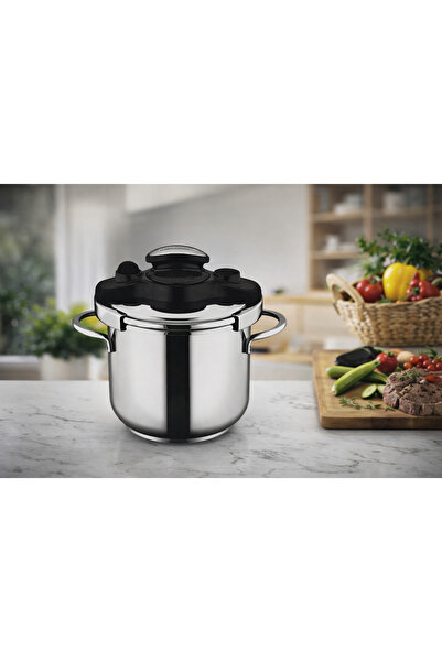 SAFINOX 9 LT FLAVİA OTAMATİK CLiPSO DÜDÜKLÜ TENCERE -