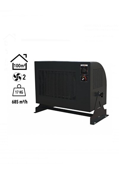 PRO 9.000W Trifaze Elektrikli Fanlı Isıtıcı füme