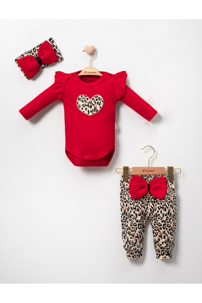 Hülya's MIND Set of Leopard Printed in 3-Pack