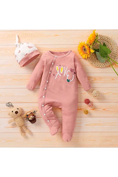 OEM Baby Overall with Hat LOVE