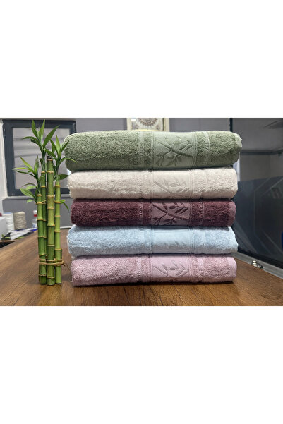 GOLDROOM بامبو منشفة مقاس 100*150