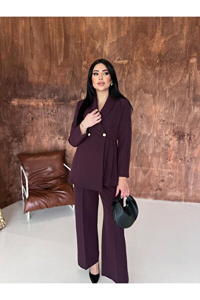 Göker Life Pleated Jacket Set