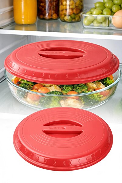omilife Round Pyrex Lid Made with Leak Proof Plastic Material Stretchy and Du...