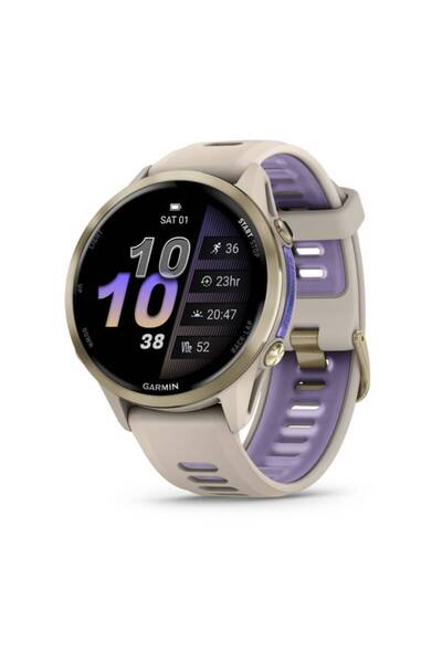 Garmin Forerunner 970 - Soft Gold Titanyum | Gri