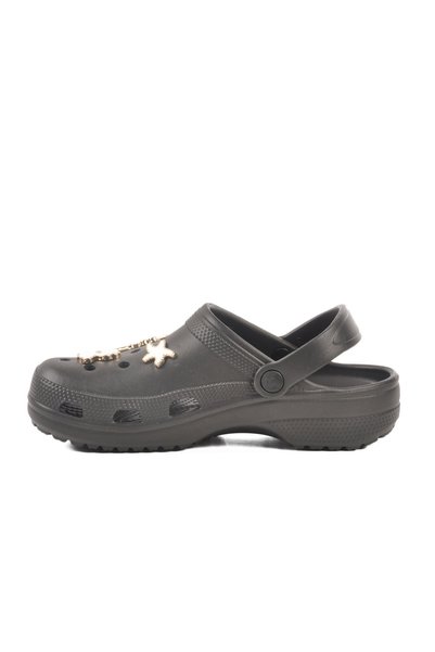 Aspor Black Eva Women's Sabo Slippers