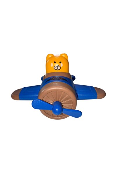 MGS OYUNCAK Drop-And-Go Toy Airplane Car - Blue