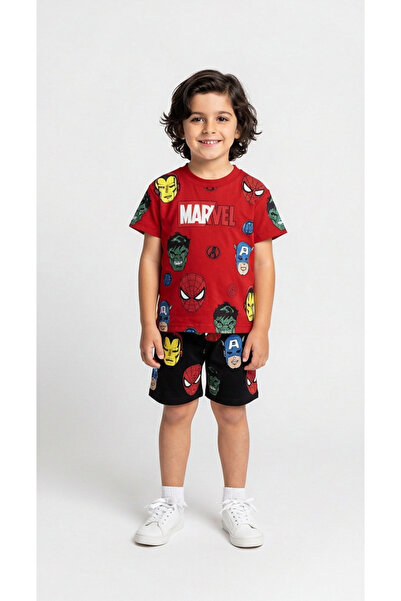 Booni Jooni طقم شورت بشخصيات مارفل