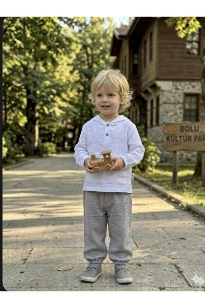 Zelhankids Boy's 2-Piece Muslin Set