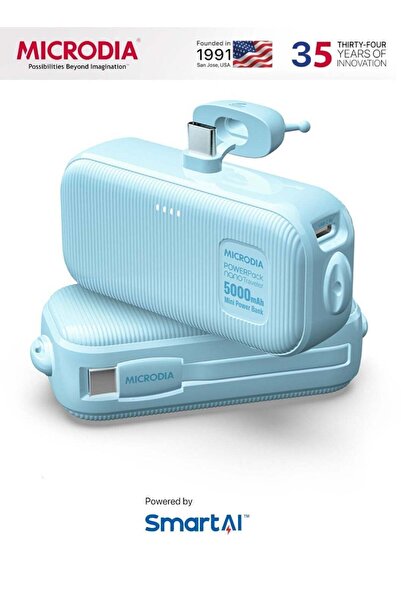 MICRODIA PowerPack 2-in-1 20W Mini Power Bank