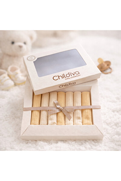 Happy Baby Butik Childiva 100% Cotton 7-Pack Corded Fabric Combed Cotton Baby...